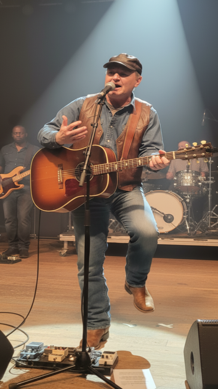 Doc Stevens performing